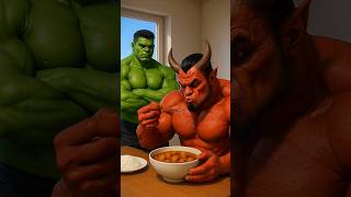 A HULK VS DEMON 😭 #shorts #ai #viral #hulk