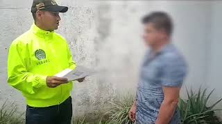 Policia capturó en #Galicia, zona rural de #Pereira un hombre de 47 años, por extorsión.