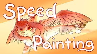 Speed Painting ~ Flying through the Valley (Commission)