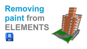 How to Remove Paint from Elements in Revit