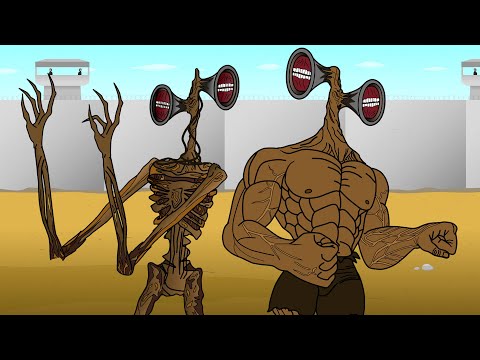 ВСЕ СЕРИИ ЭВОЛЮЦИЯ СИРЕНОГОЛОВОГО! (Анимация Мультик)