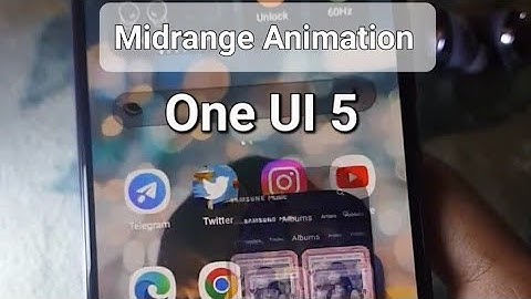 #Samsung Galaxy A52 One UI 5 Beta | Animation & Stability Test...
