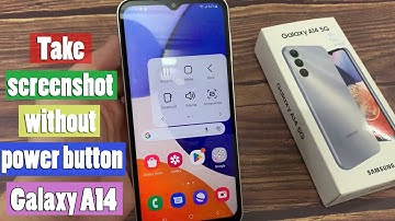 Samsung Galaxy A14: How to take screenshot without power button | Capture screen without keys