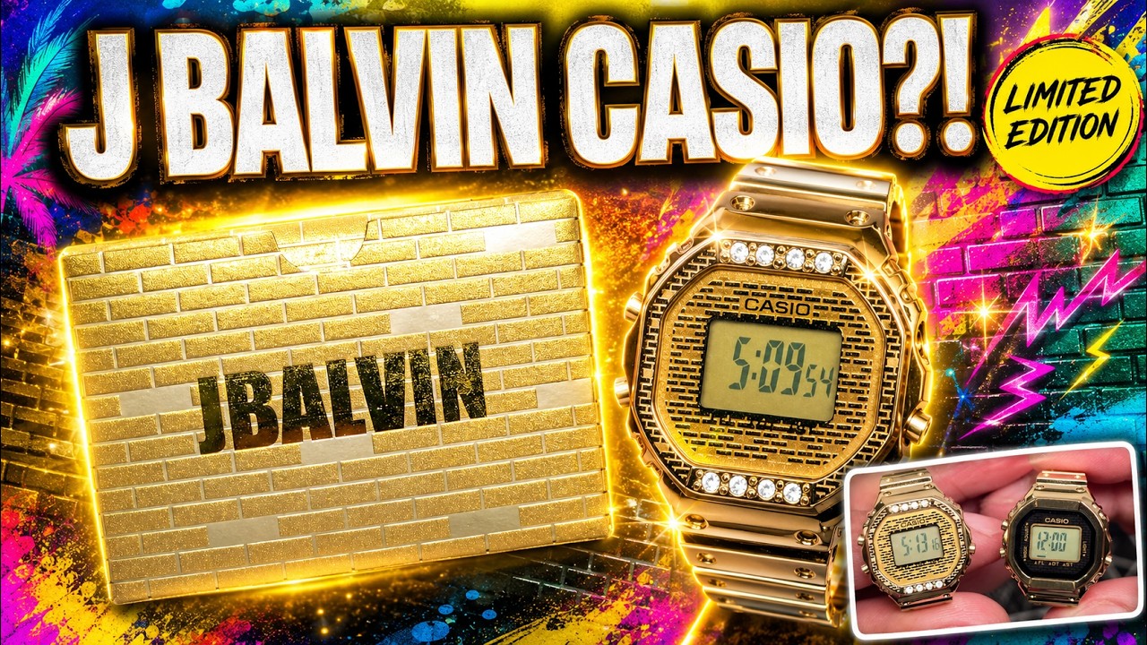 J. Balvin Ring Watch too much or just enough? Comparing Casio CRW