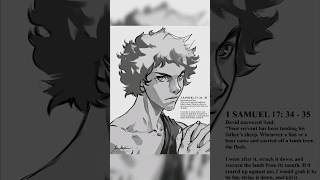 My portrait of David: Before the encounter with Goliath. #christianartist #christianartist #bible