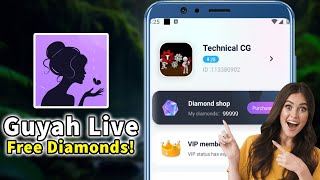 Guyah Live Free Diamonds - How I got Free Diamonds in Guyah Live App for Android/iOS screenshot 4