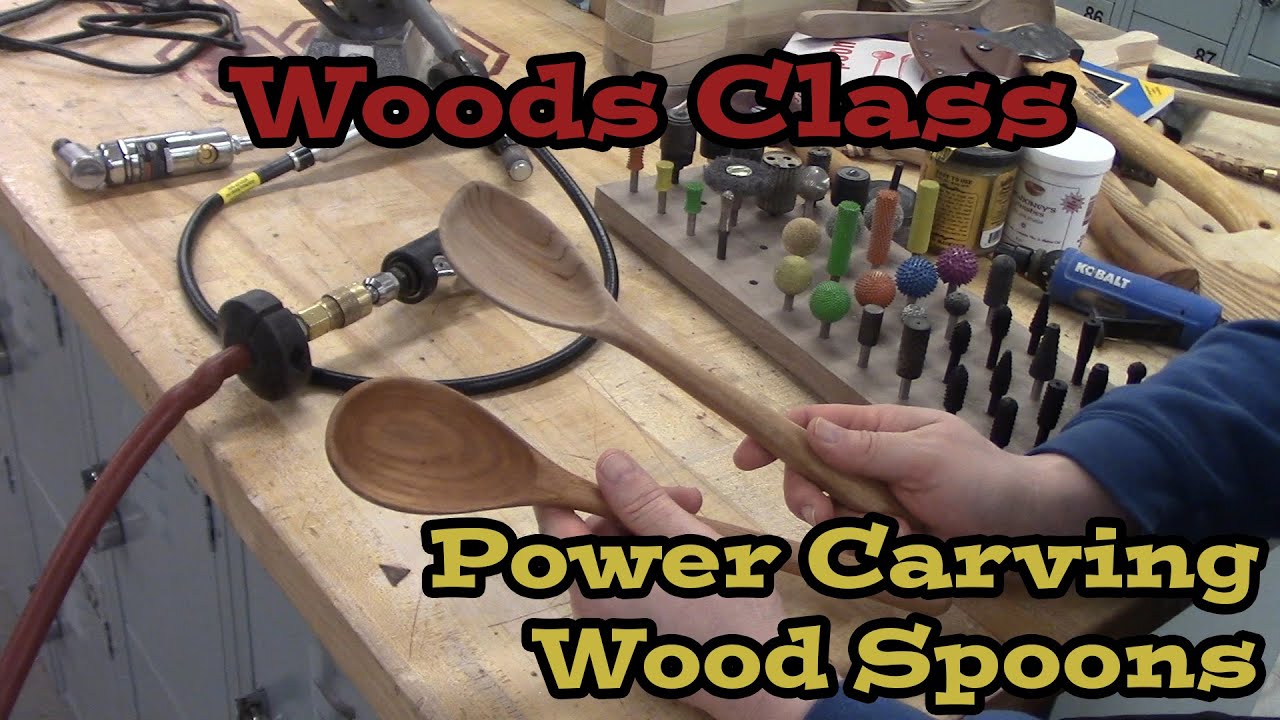 Power Carving Wood Spoons