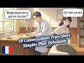 20 Minutes of Easy French Conversations (A2) | Situational Listening and Speaking Practice