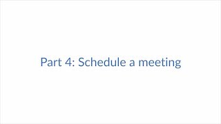 24sessions Walkthrough | Part 4: Schedule a meeting