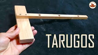 'GUIA Para TARUGOS De MADERA' Como Hacer Plantilla Para TARUGOS  MUY FACIL #DIY   Luis Lovon