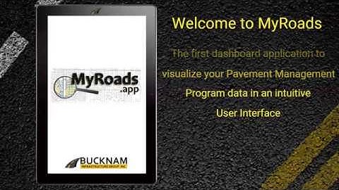 MyRoads Pavement Management Application How To Guide