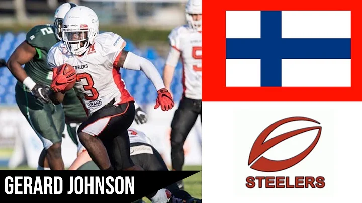 Gerard Johnson | Kuopio Steelers | Finland | 2019 ...