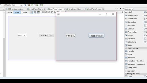 JAVA-Toogle Button kullanımı