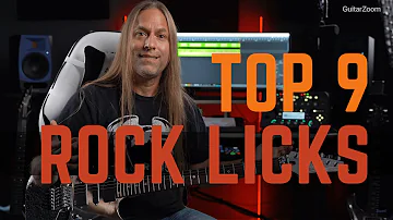 Top 9 Rock Licks Every Guitarist Must Know
