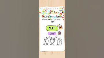 Brain test 2 Prison escape Level 12 solution walkthrough