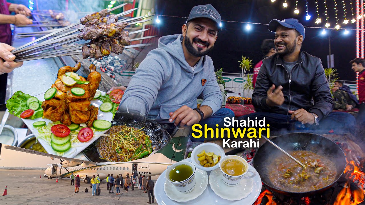⁣Shinwari Karahi, Afgani Boti, Blochi Tikka & Fish kabab in Karachi With Zia bhai @Street Food PK
