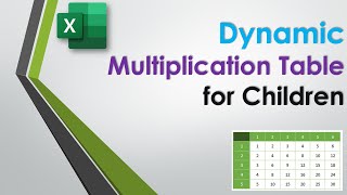 Excel Training : Multiplication Tables for Children screenshot 2