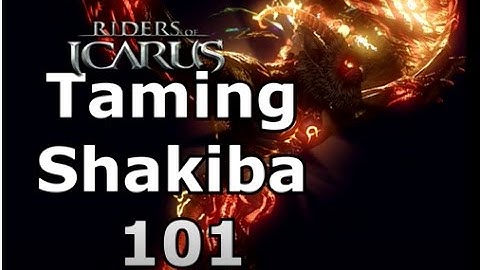 Riders of Icarus 🐾 Taming Shakiba 101🦇