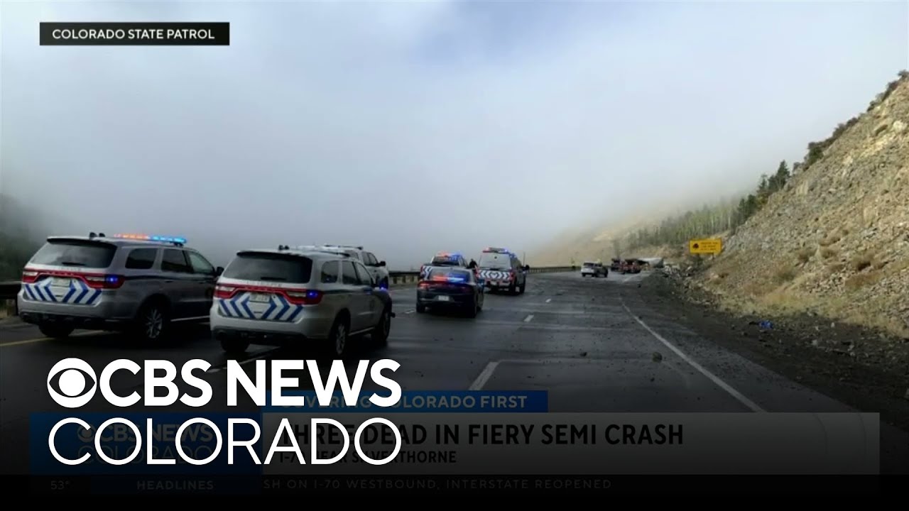 Two adults, child killed in semi crash on I-70 westbound, interstate ...