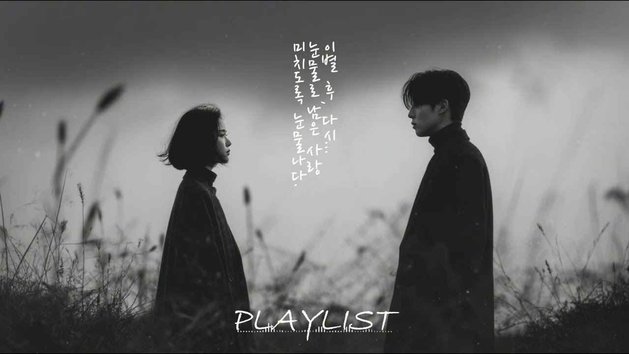 [PlayList] 이별 노래 모음 🎧 이별 후, 다시... 눈물로 남은 사랑 | 미치도록 눈물나다. 