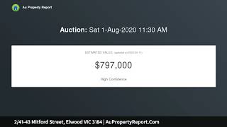 2/41-43 Mitford Street, Elwood VIC 3184 | AuPropertyReport.Com