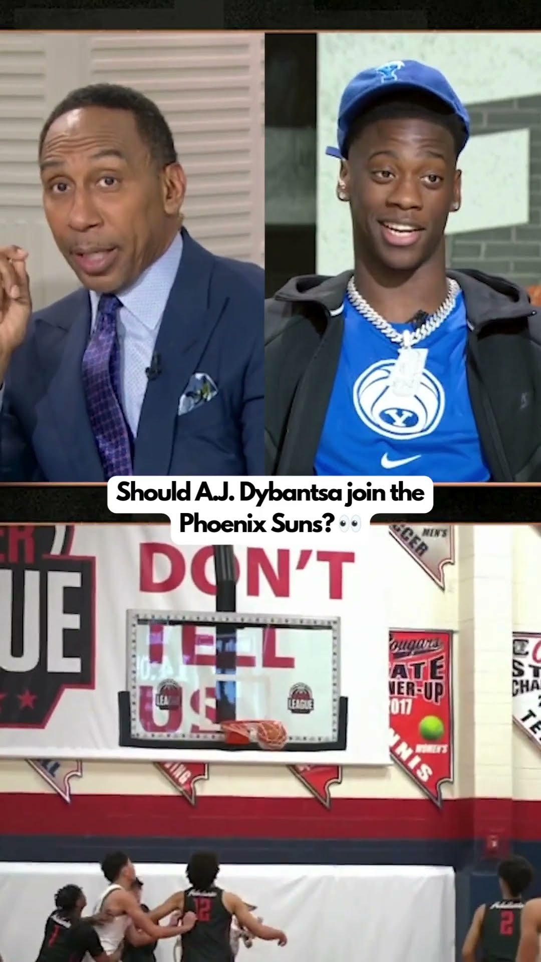 A.J. Dybantsa to team up with Kevin Durant, Devin Booker \u0026 Bradley Beal? ?
