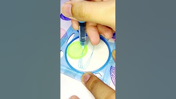 How many rounds did the wheel complete?  #asmr #spirograph #shorts