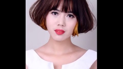 Square bob hairstyle - Hướng dẫn cắt tóc bob vuông