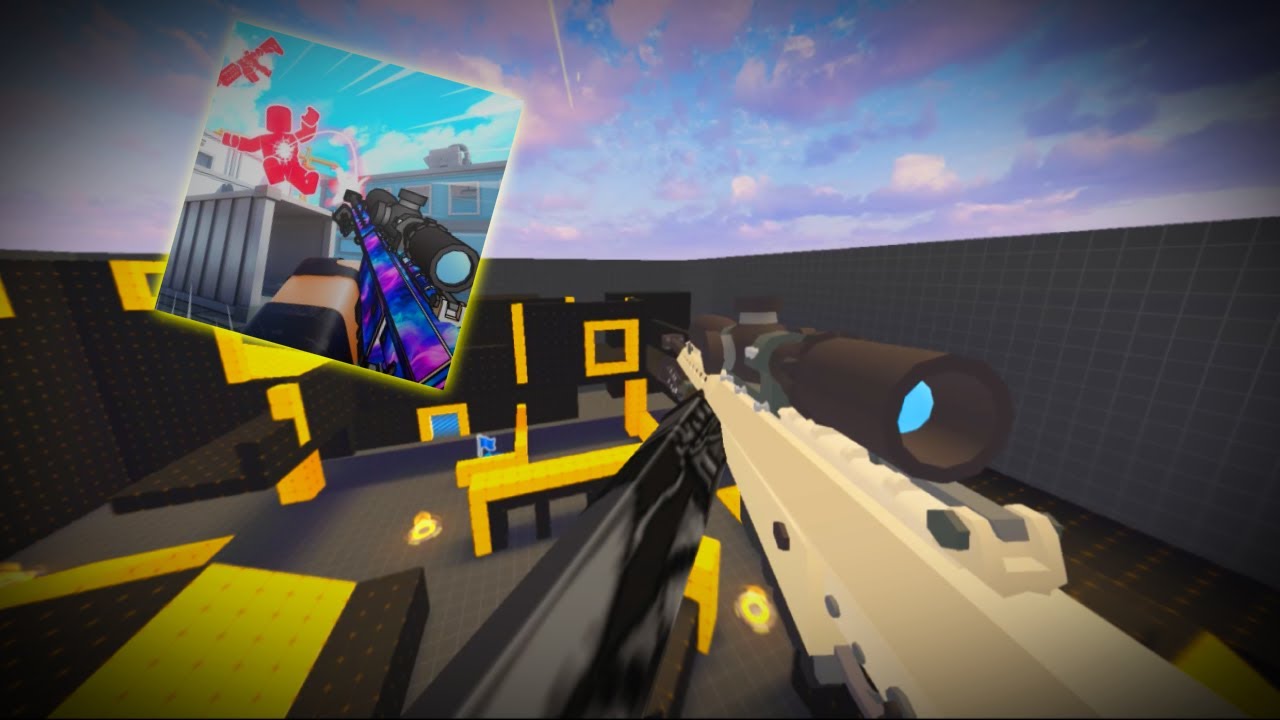 WHEN THE #1 RIVALS SNIPER PLAYS ROBLOX HYPERSHOT - YouTube