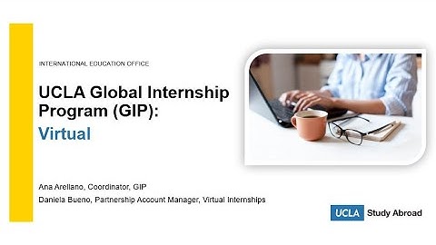 GIP Virtual Internships: Info Session (Fall 2025)