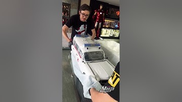 Ecto 1, Ghostbusters Vehicle, 1959 Cadillac 116cm - Blitzway, 1:6 #viiptoys #ecto1 #blitzway