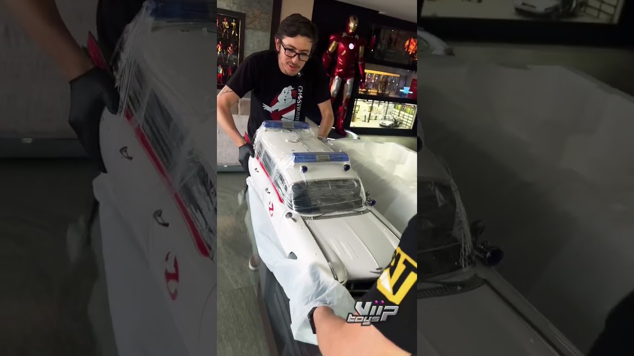 Ecto 1 Ghostbusters Vehicle 1959 Cadillac 116cm Blitzway 6 Viiptoys Ecto1