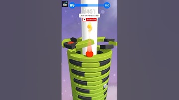 Stack Ball 🔥 Level 99 Perfect Clear in One Go 😱 | Insane Speed Run! #gaming #stackball #games