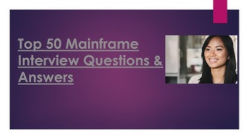 Mainframe Interview | Top 50 Questions & Answers | For Fresh & Experienced Candidates