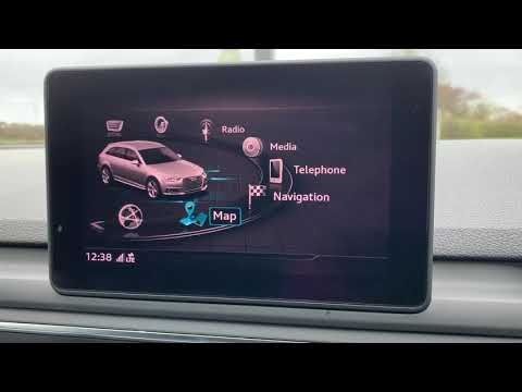 How it works...Audi A4 Avant Satellite Navigation