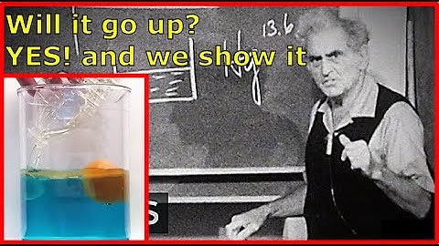 Ball floats on mercury. Add water. Will ball go up? | Answering Prof Miller