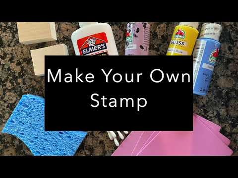 Quick and Simple How to Make DIY Foam Stamps with Kids - HOAWG®