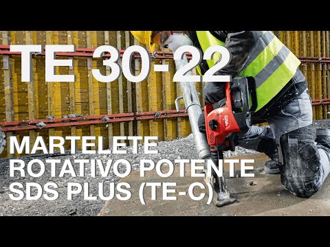 Martelete TE 30 da Hilti | Saiba como utilizar corretamente