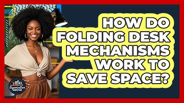 How Do Folding Desk Mechanisms Work To Save Space? - Your Organization Mentor