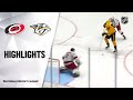 Hurricanes @ Predators 10/9/21 | NHL Highlights