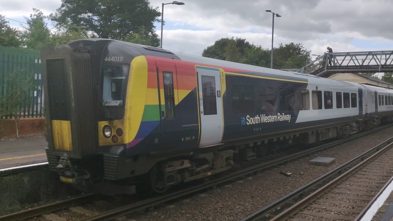 Trains at Hinton Admiral - 11 September 2021