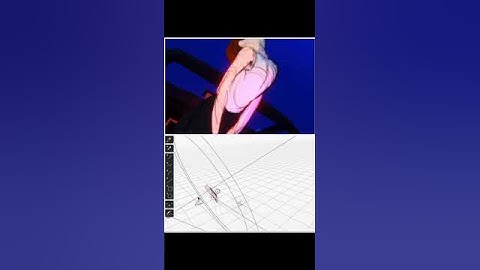 Camera vs outside of the camera #animator #art #blender #greasepencil #animation #shorts