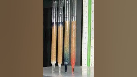 dye in soil columns