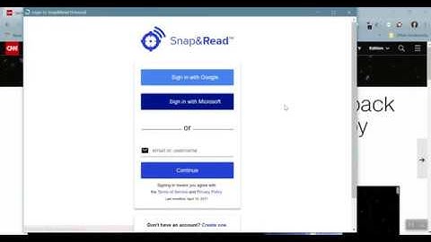 Snap & Read Google Extension