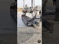 Leveling process Laser concrete