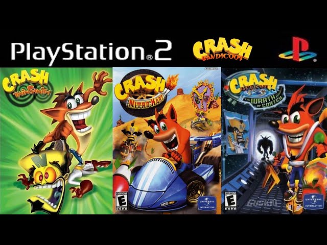 Crash Bandicoot Games for PS2 