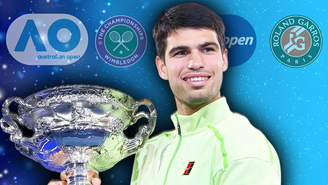 Невероятный путь Карлоса Алькараса к карьерному Большому шлему | 7 турниров Большого шлема к 22 г...