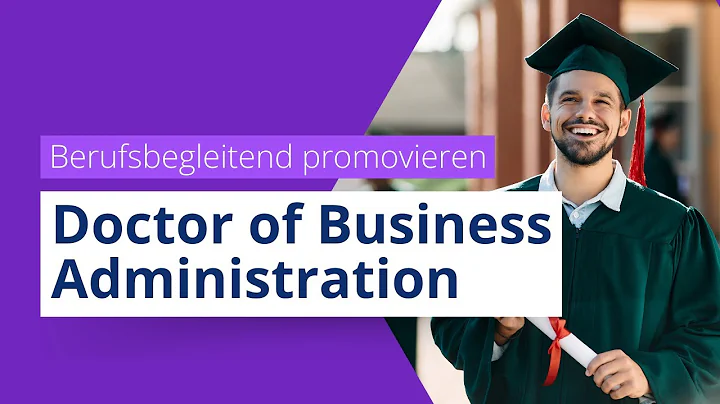 Berufsbegleitend promovieren: Doctor of Business Administration (DBA)