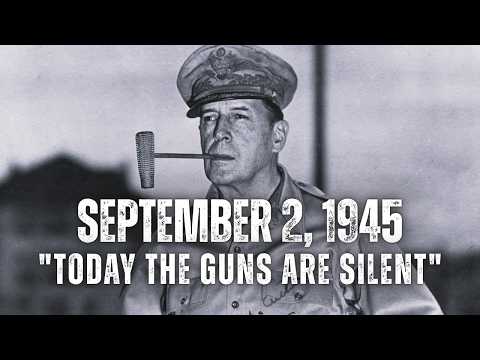 1945: MacArthur: "Today the Guns Are Silent" | Japan Surrenders | Historic Radio Speech