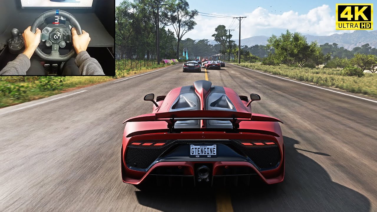 Mercedes AMG One VS Hypercars - Forza Horizon 5 | Logitech G923